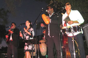 traditional Cuban salsa band.